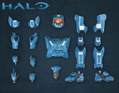 Halo Mjolnir Mark VI Armour Set Artfx+