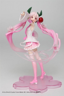 Hatsune Miku Vocaloid PVC Statue Sakura Miku Newly Written 2020 Ver. 20 cm